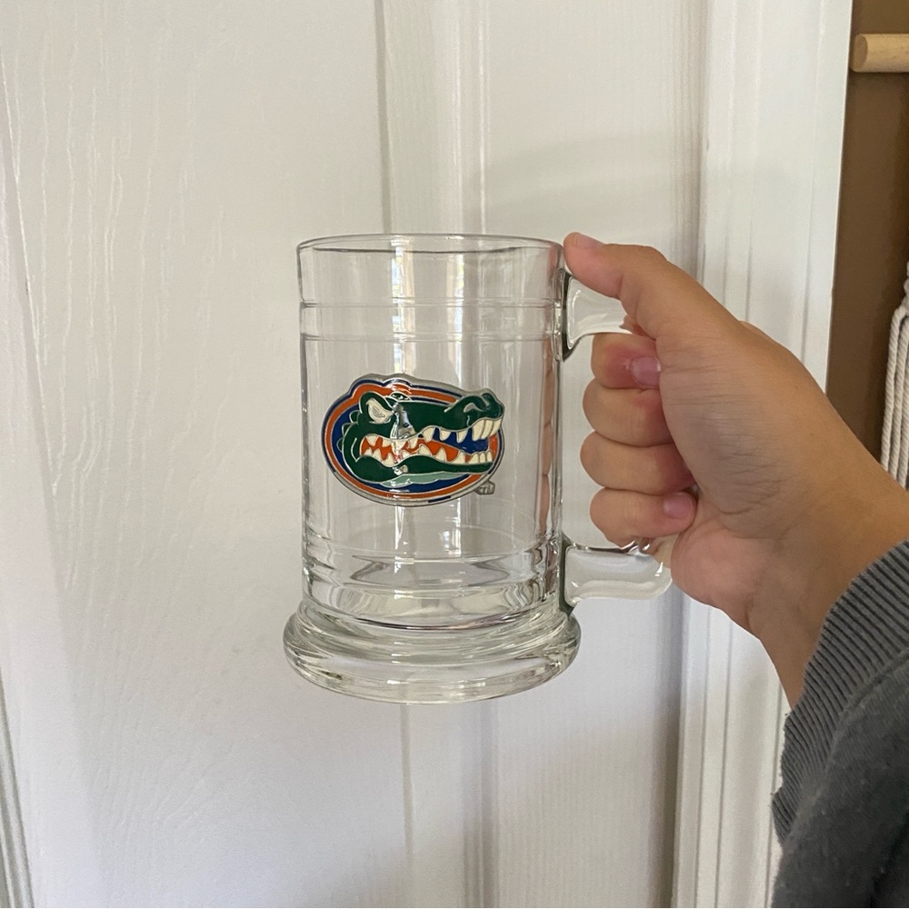 University of Florida Gators Glass Beer Mug